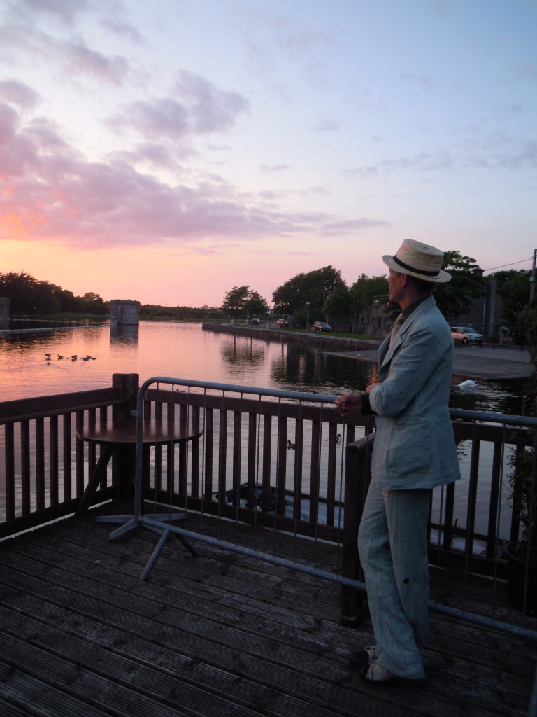 daniel and sunset