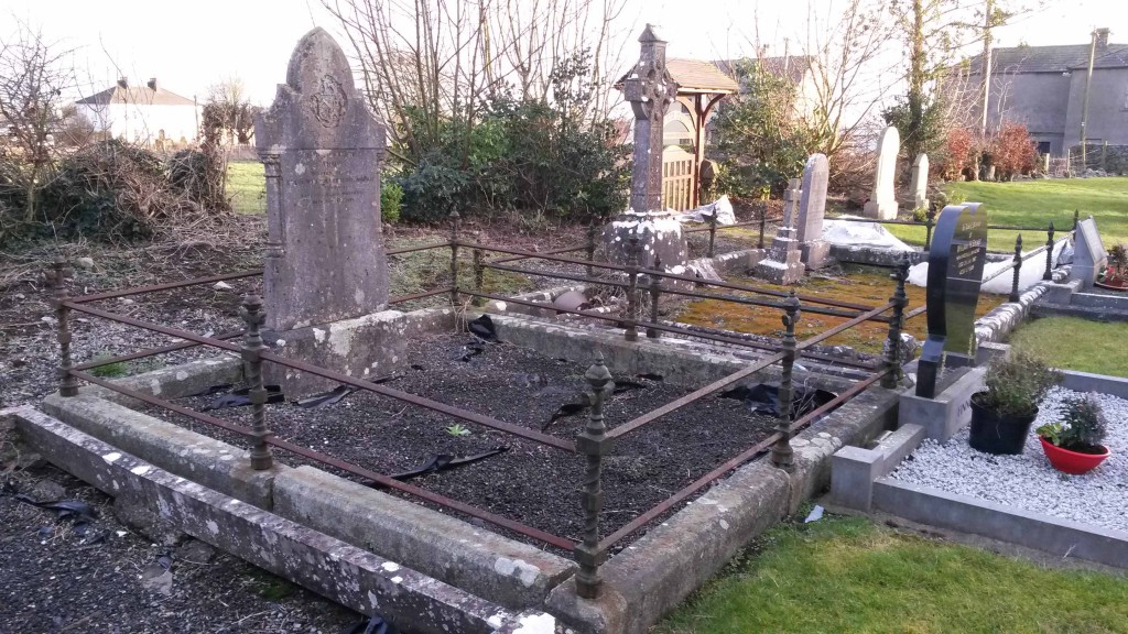 Fetherstonhaugh grave at Eyrecourt
