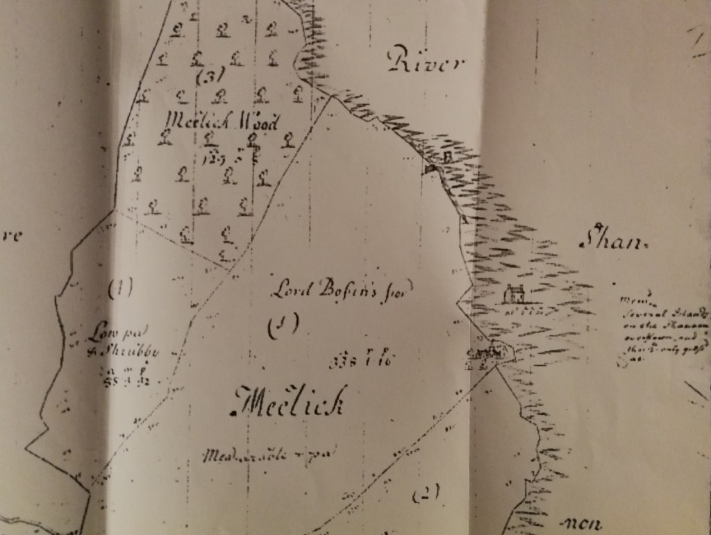 Lord Bophins Map of Meelick