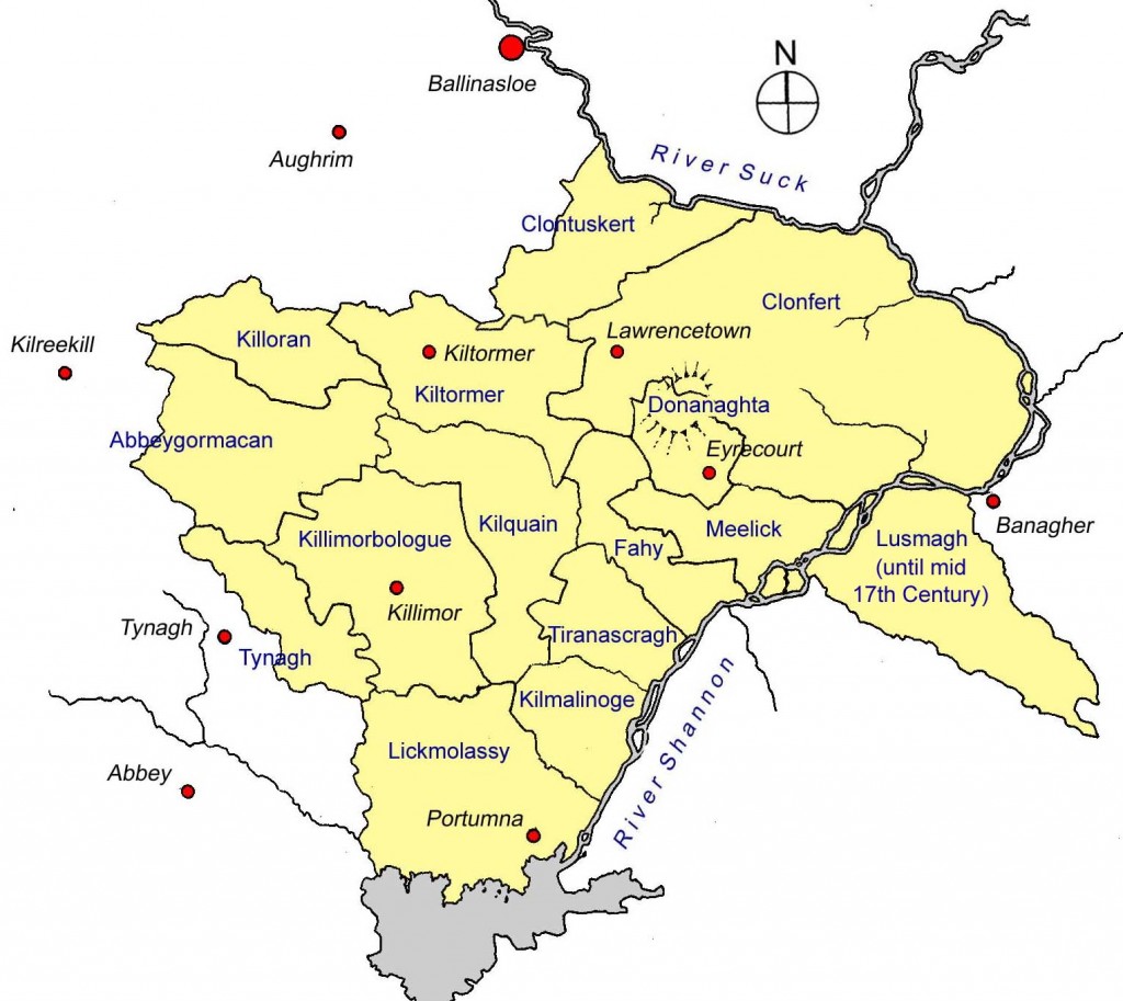 Map of Barony of Longford