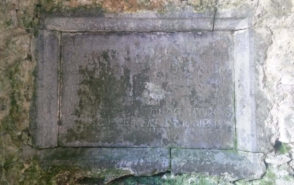 Moore Memorial tablet at Ballinasmale