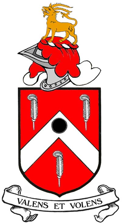arms of James Howard Fetherstonhaugh of Bracklyn Castle