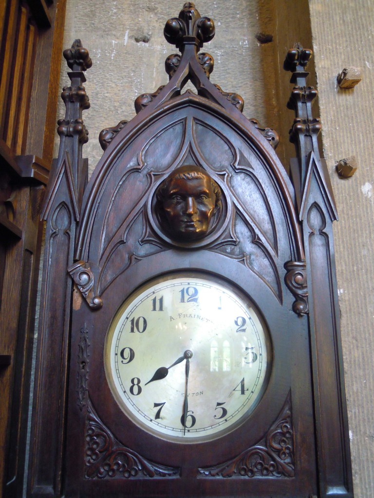 Clock face, Kilronan Castle