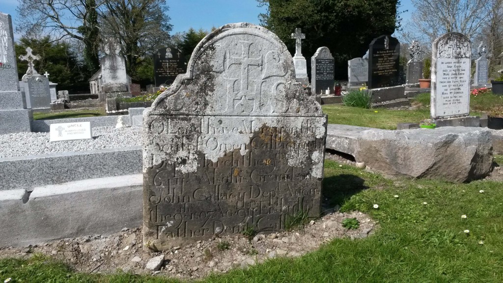 Callagy headstone Kiltormer