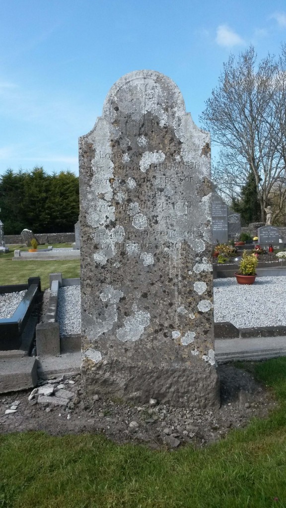 Mahon headstone Kiltormer