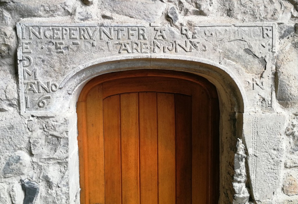 sacristy door lintel Meelick